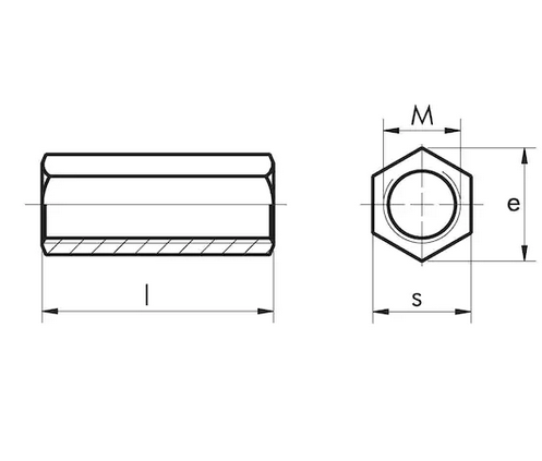  M8x25 mm vz. Distanzmuffe (VE 100)