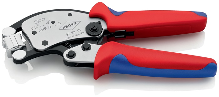 200 mm KNIPEX Crimpzange Twistor16 0,14-16 mm²