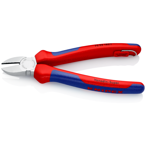 KNIPEX 180 mm Seitenschneider mit integrierter Befestigungsöse