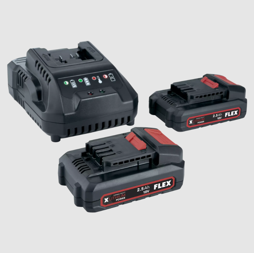 18 V Akku Set mit Ladegerät von FLEX