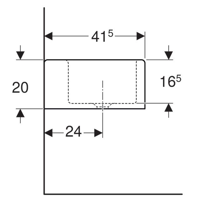 Bambini Spiel-u.Waschlandschaft  900x200x415mm, weiß, 2 Waschplätze