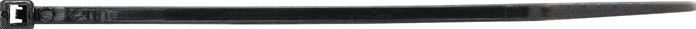 Kabelbinder, schwarz 3,6mm, in verschiedenen Längen