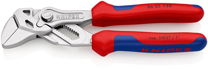 150 mm KNIPEX Zangenschlüssel Spann-W.27mm