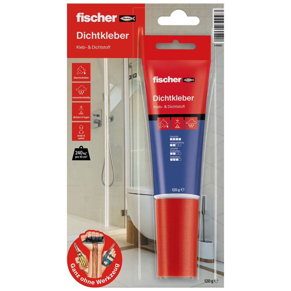 Dichtkleber 80ml von fischer