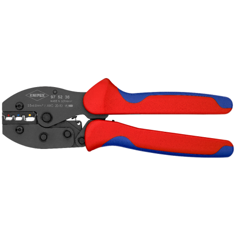 220 mm AWG 20-10 KNIPEX PreciForce® Aderendhülsencrimpzange