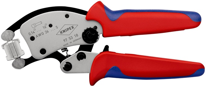 200 mm KNIPEX Crimpzange Twistor16 0,14-16 mm²