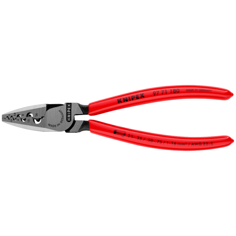 180 mm KNIPEX Aderendhülsenzange