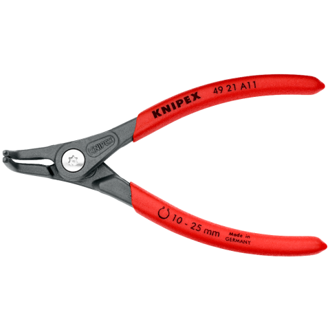 D.10-25mm 90° 130 mm KNIPEX Außensicherungsringzange A 11