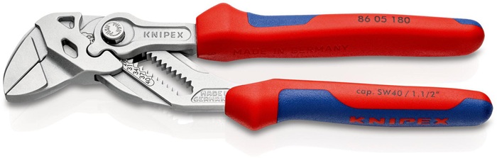 180 mm Knipex Zangenschlüssel Spann-W.40mm