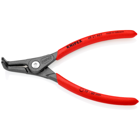 D.19-60mm KNIPEX 90° Außensicherungsringzange A 21 