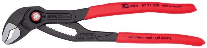 250 mm KNIPEX Cobra® QuickSet Wasserpumpenzange