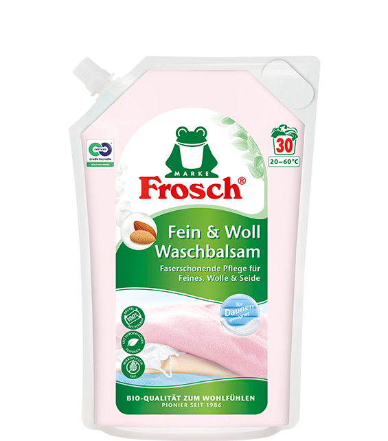 Fein & Woll Waschbalsam von Frosch