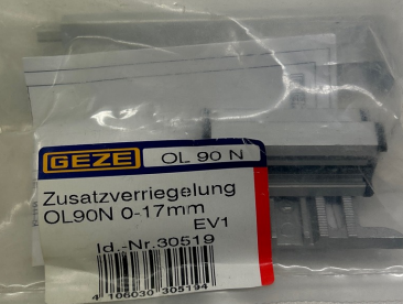 GE­ZE Zu­satz­ver­rie­ge­lung für OL 90 N/OL 95 EV1 I LL4021