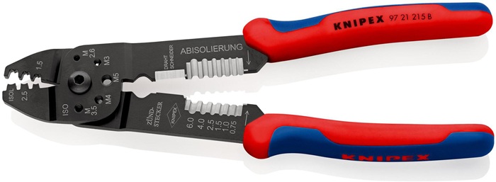 230 mm KNIPEX Crimpzange (AWG 20-13) mm²