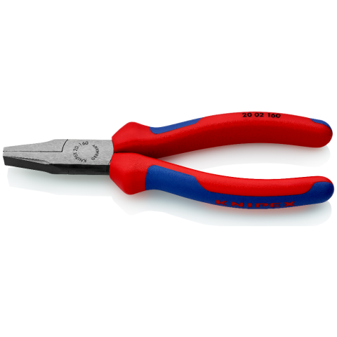 160 mm KNIPEX Flachzange schwarz atramentiert