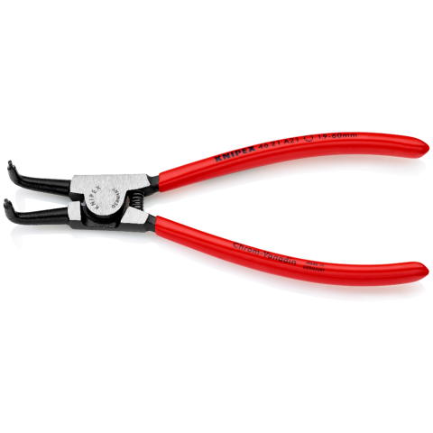 D.19-60mm KNIPEX 170 mm 90° Außensicherungsringzange A 21 f.Wellen 