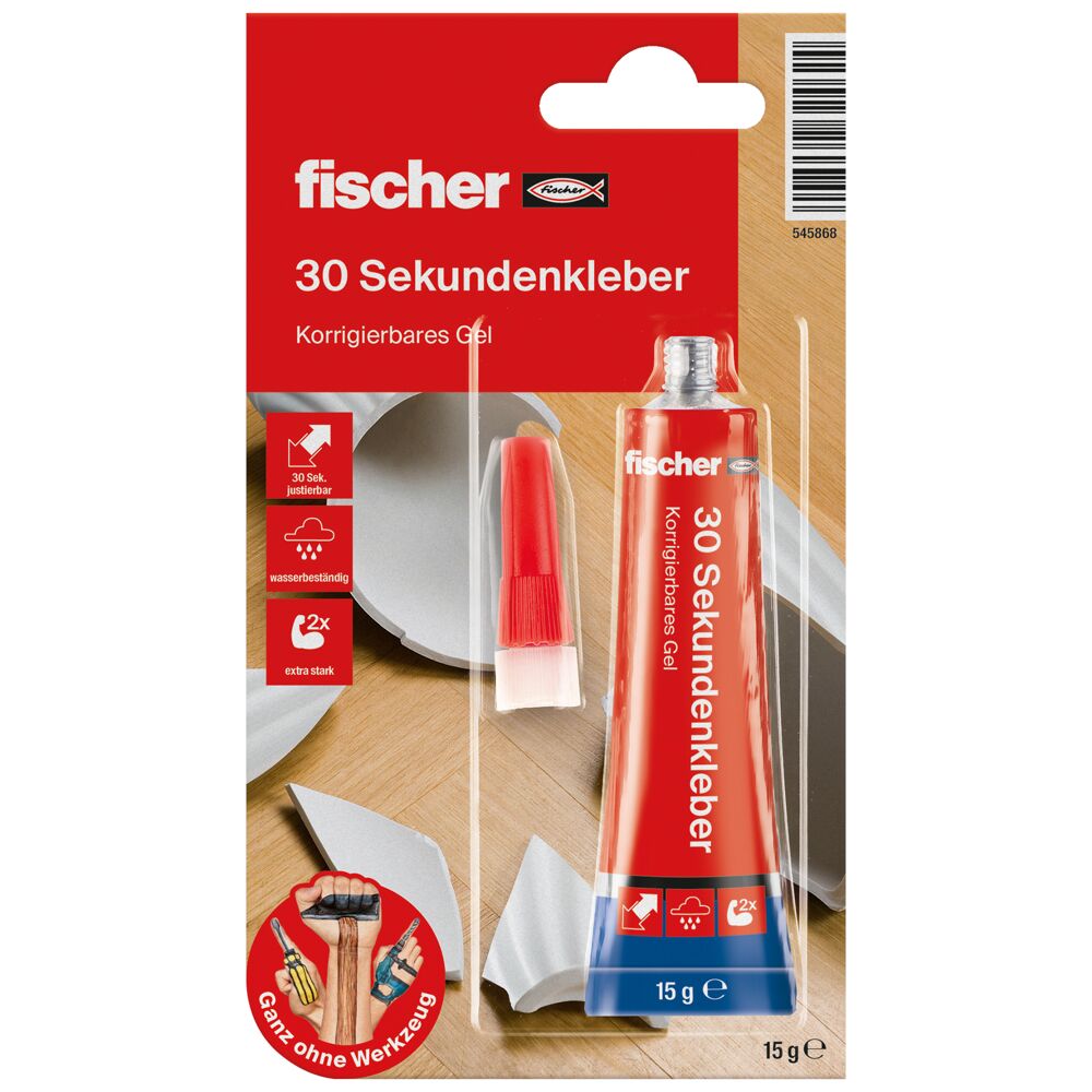 30 Sekundenkleber von fischer