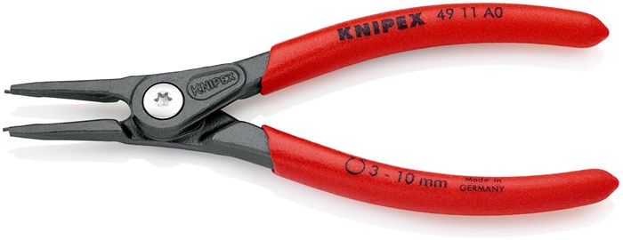 D.3-10mm KNIPEX 140 mm Präzisionssicherungsringzange 