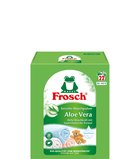 Sensitiv-Waschpulver Aloe Vera von Frosch 