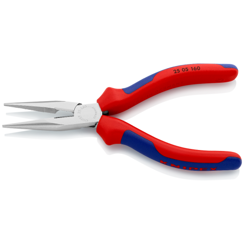 160 mm KNIPEX Flachrundzange mit Schneide (Radiozange)