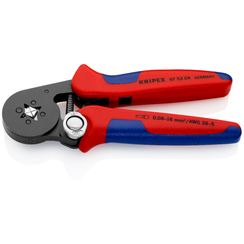 AWG 28-5 KNIPEX 180 mm Aderendhülsenzange