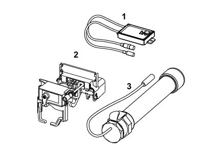 TECEplanus WC-Fernauslösung Nr. 9240354 Funk 6 V-Batterie