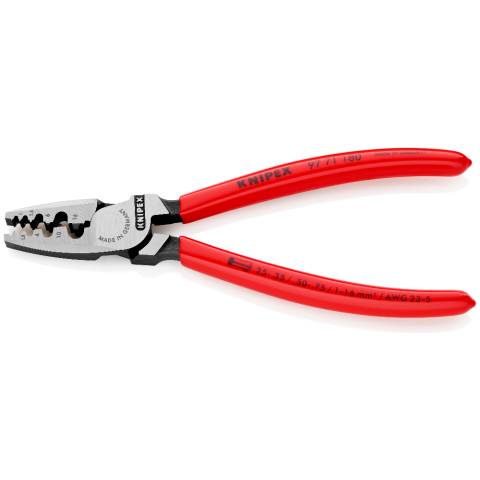 180 mm KNIPEX Aderendhülsenzange