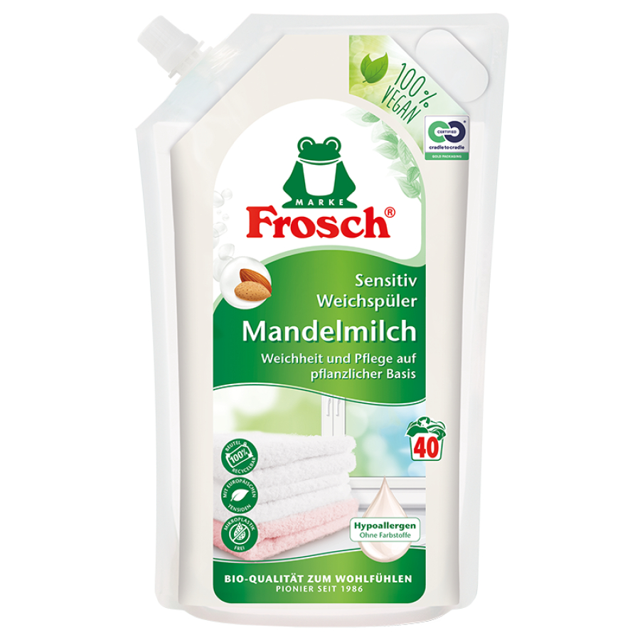 Frosch Sensitiv-Weichspüler Mandelmilch 1 L