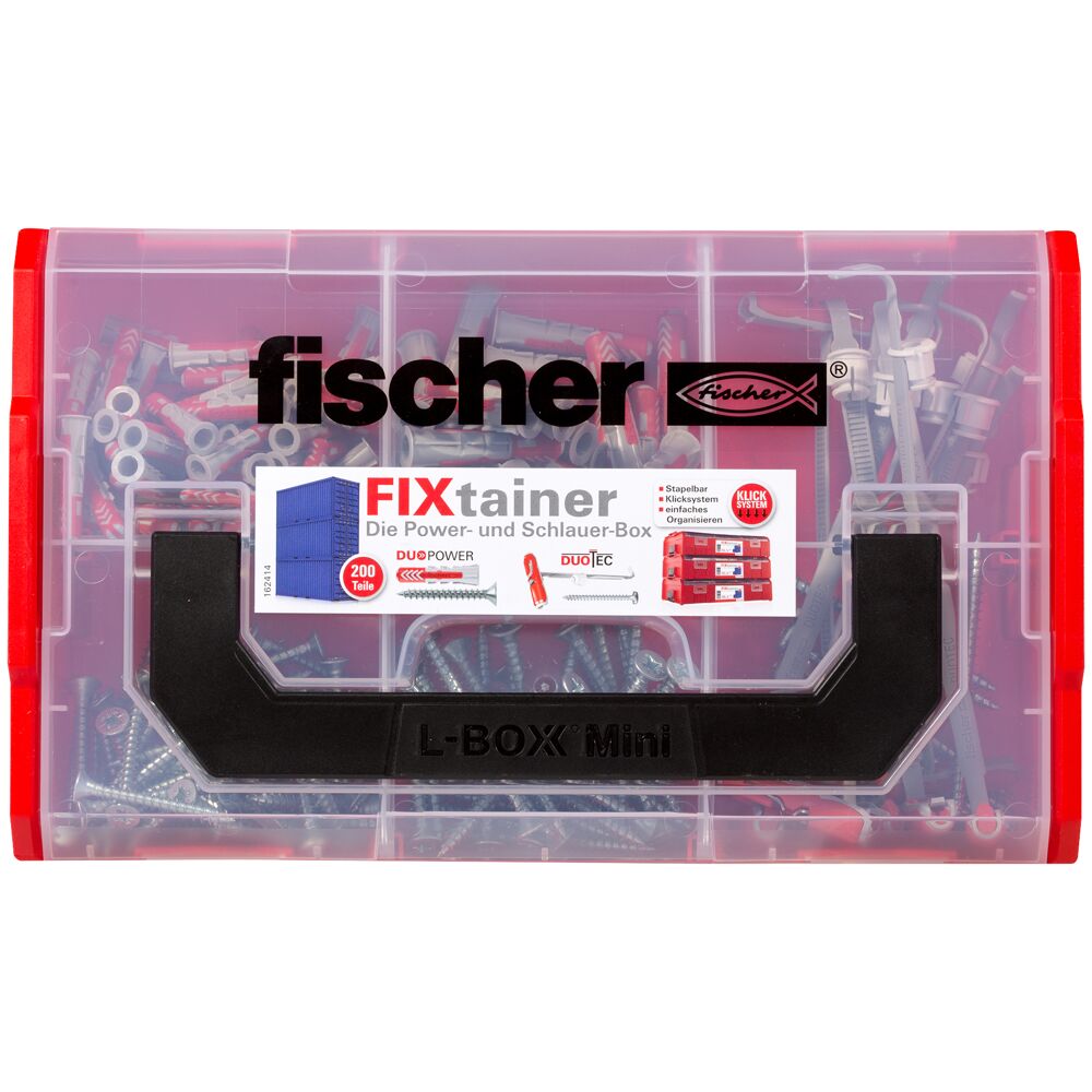 fischer FixTainer "DuoPower/DuoTec mit Schrauben" (200 Teile)