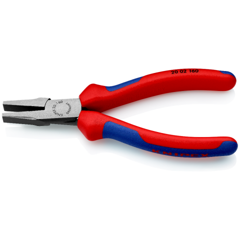 160 mm KNIPEX Flachzange schwarz atramentiert