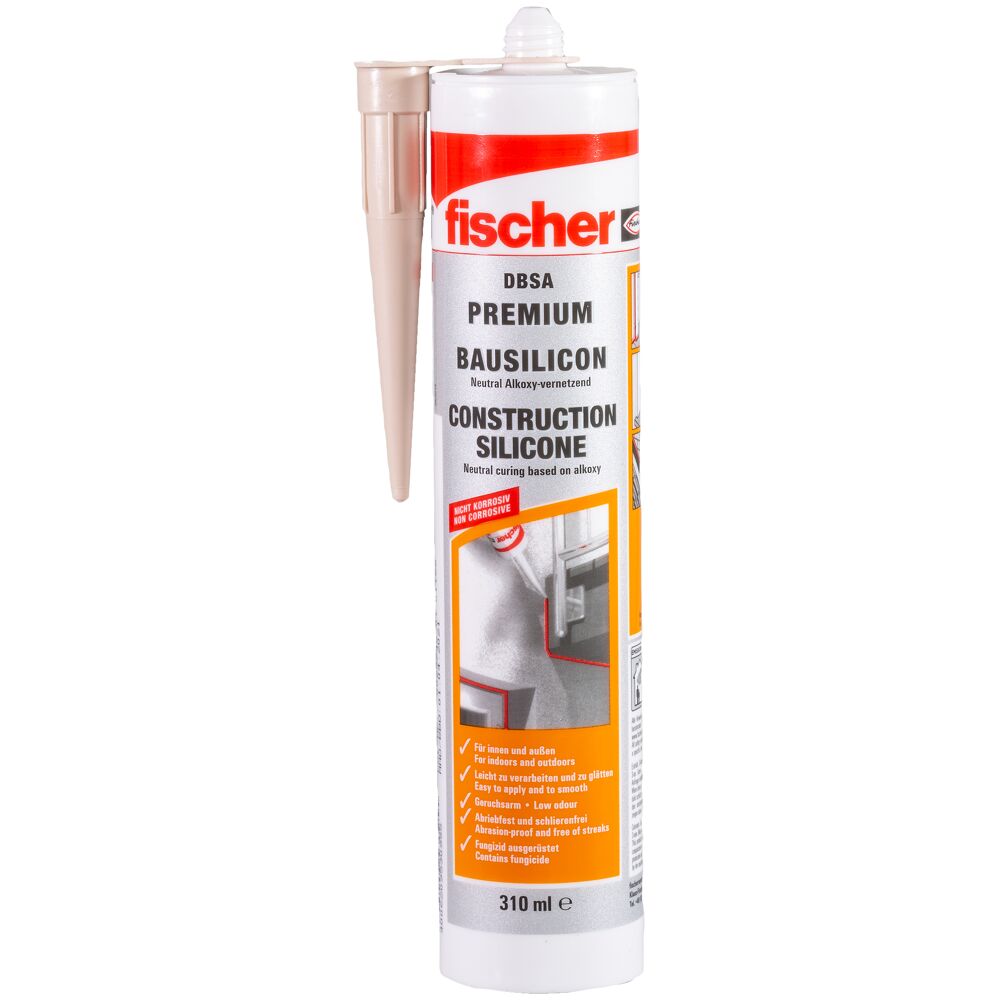 Bausilicon DBSA schwarz 310 ml von fischer